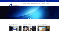 Desktop Screenshot of eyegaze.com